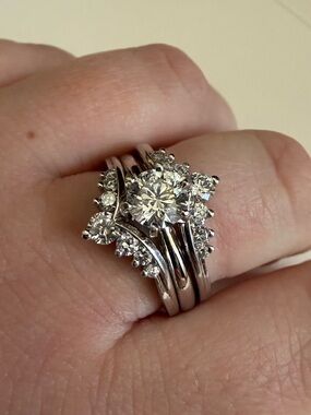 Diamond 2 Ring Bridal Set